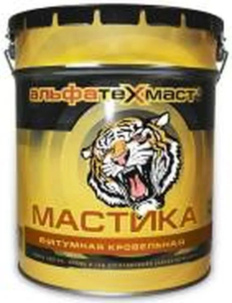 Мастика битумная кровельная Альфатехмаст 5 кг для ремонта и устройства кровли в Хабаровске